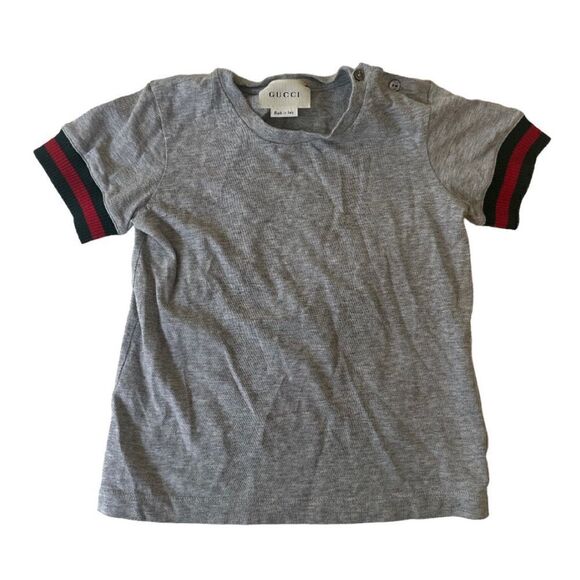 GUCCI Baby Gray T-Shirt - Picture 1 of 6